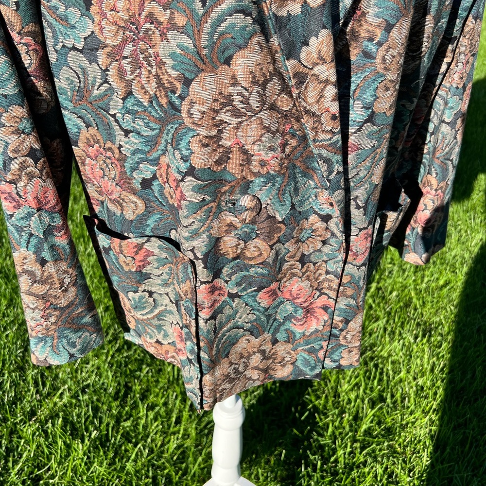 Vintage Tapestry Double Breasted Jacket - Picture 5 of 7